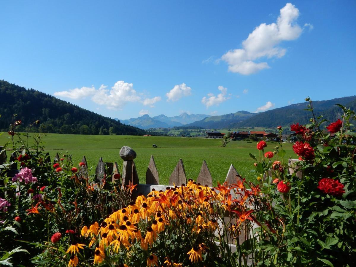 Gaestehaus Schoenfeld Reit im Winkl Esterno foto